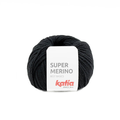 SUPER MERINO 02 ZWART