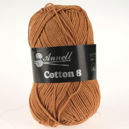 COTTON 8 - 30 LICHTBRUIN