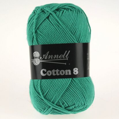 COTTON 8 - 47 EMERALDGROEN