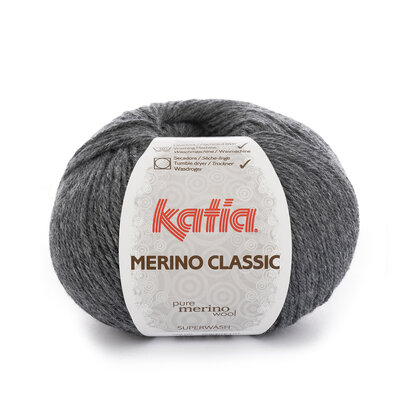 Merino Classic 14 Donkergrijs