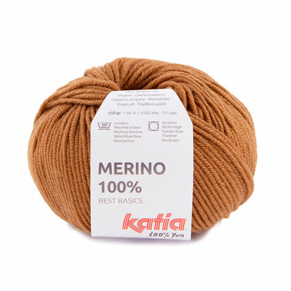 Merino 100 % - 92 Terrabruin