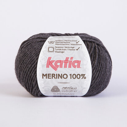 Merino 100 % - 503 Donkergrijs