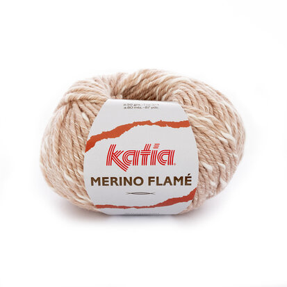 11 bollen Merino Flamé 103 Roze-Ecru