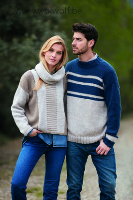 Merino Aran Natur 301 Steengrijs