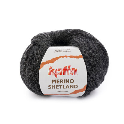 Merino Shetland 55 Zwart