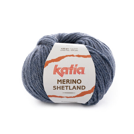 Merino Shetland 56 Blauw