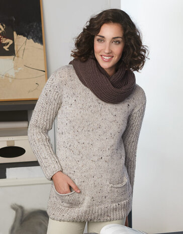 Merino Tweed 301 Beige