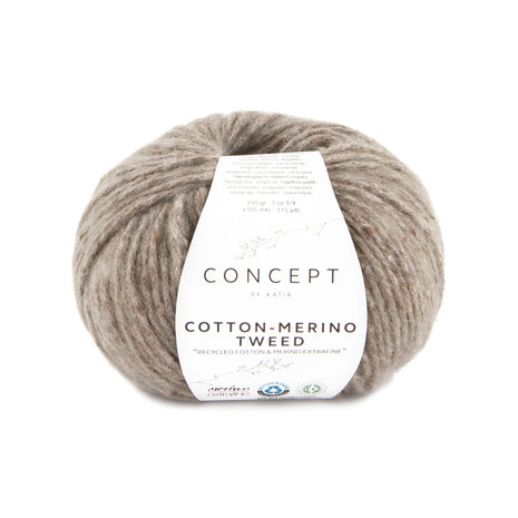 COTTON-MERINO TWEED 510 REEBRUIN