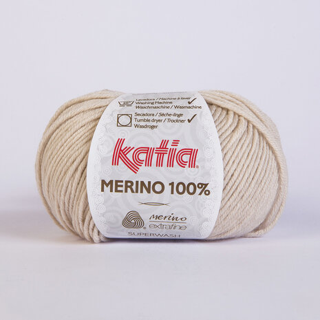 Merino 100 % - 500 Lichtbeige