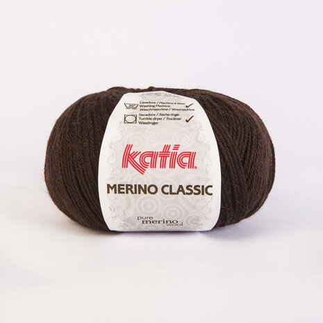 Merino Classic 07 Donkerbruin