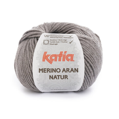 Merino Aran Natur 306 Gris souris