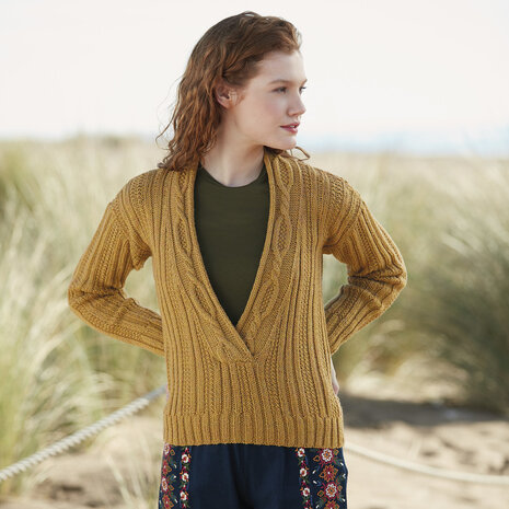 Merino Shetland 100 Bruin-veelkleurig